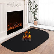 Mat di Protezione dal Calore 60 x 100 cm - Sottopiatto Antincendio a 3 Strati - Scudo Antifiamma - Piastra di Protezione contro le Scintille - Piastra per Camino a Legna - Adatto per BBQ e Fornelli da Fiamma - Materiale in Vetro di Fibra di Vetro