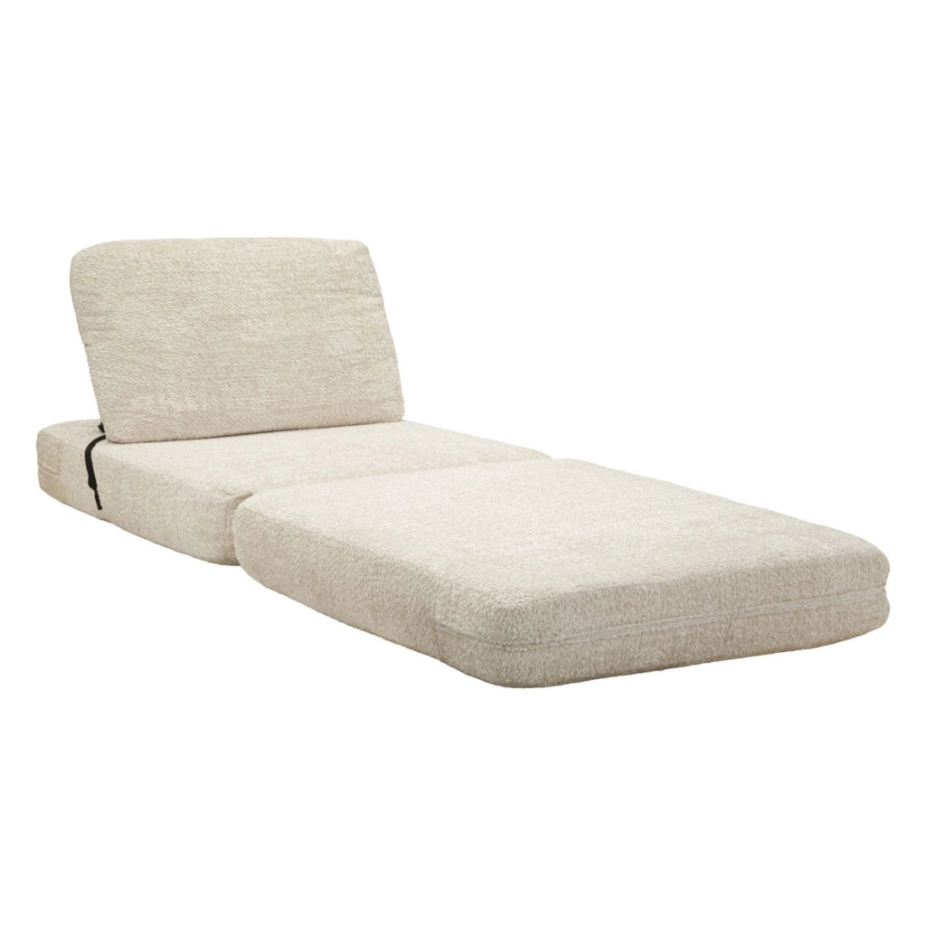 Poltrona Letto VKH1114, Bianco, Spugna, 80x100x80 cm