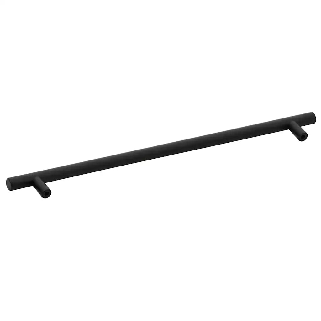 Maniglie per Mobili 5pz Nere 480mm in Acciaio Inox 155371