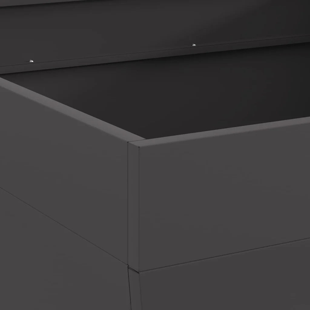 Focolare Nero 80 x 80 x 43 cm Acciaio CFW9303850
