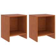Comodini 2 pz Marrone Miele 35x30x40 cm in Pino Massello cod mxl 30717