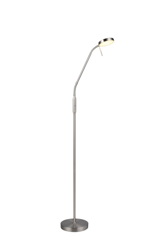 Lampada da terra MORENO LED 3W nichel 160cm touch CCT
