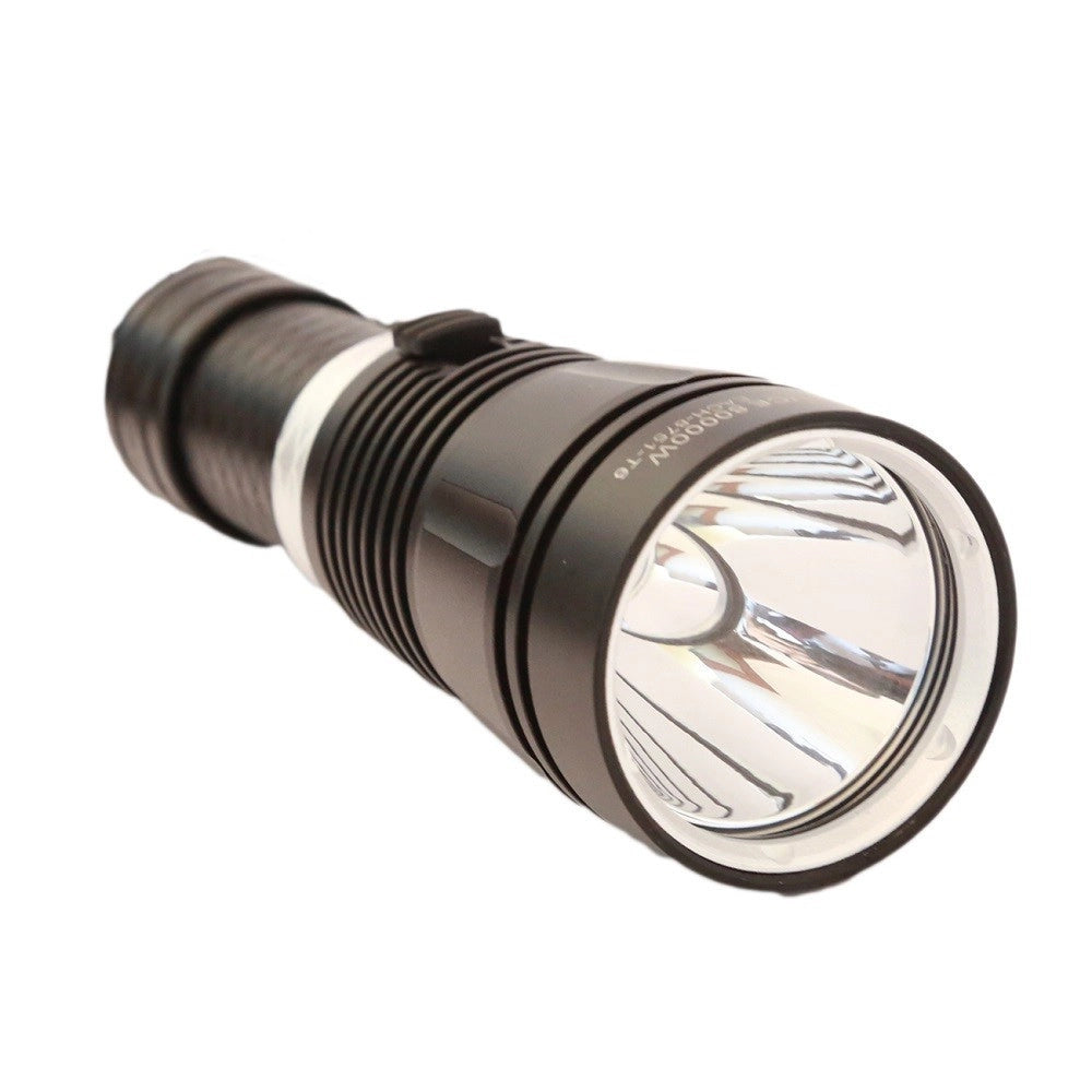 Trade Shop - Torcia Lampada Subacquea Led Cree T6 Ricaricabile Tattica Immersione Bl-8751 -