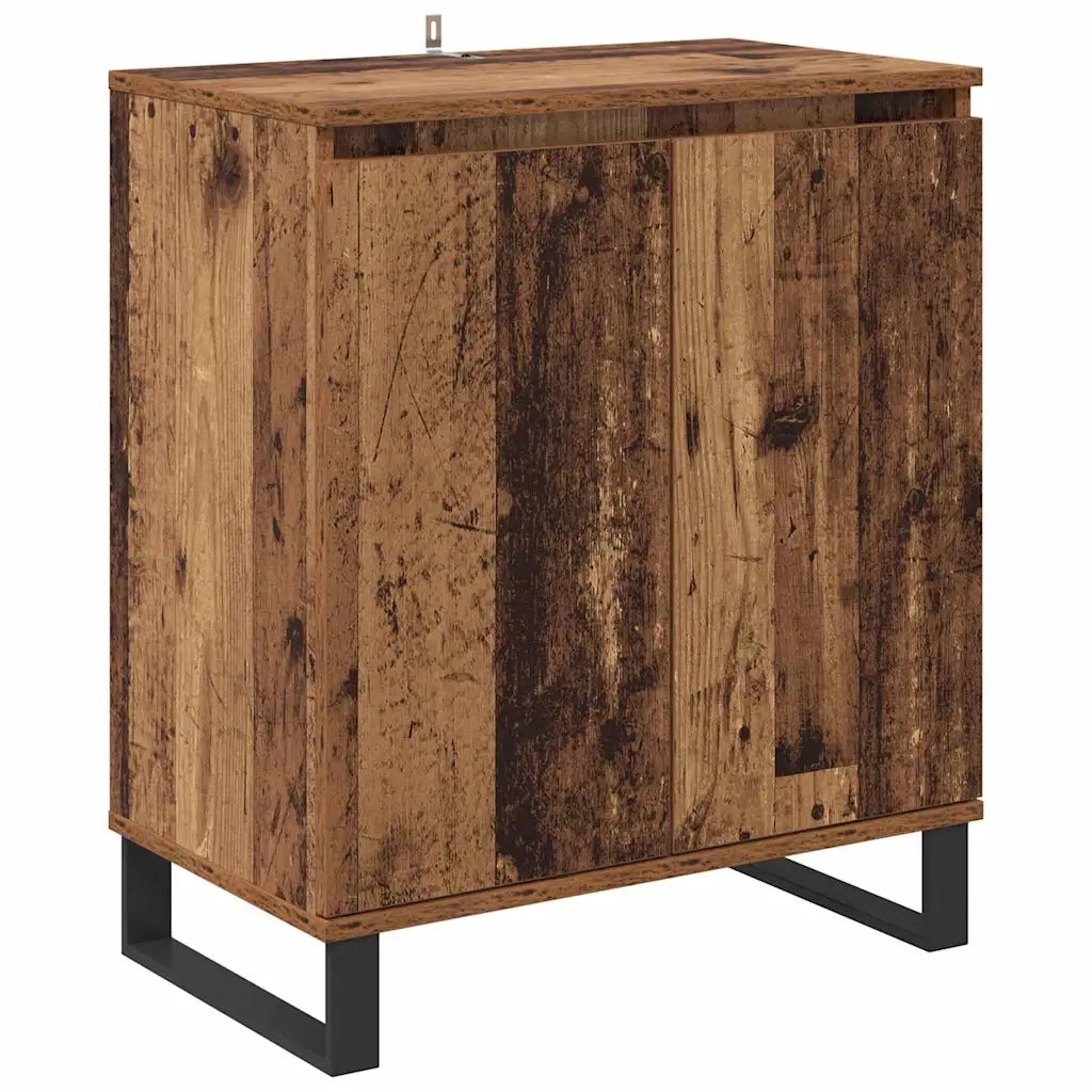 Credenza-Buffet-Armadio da cucina Legno vecchio 60 x 35 x 70 cm Legno multistrato 339674