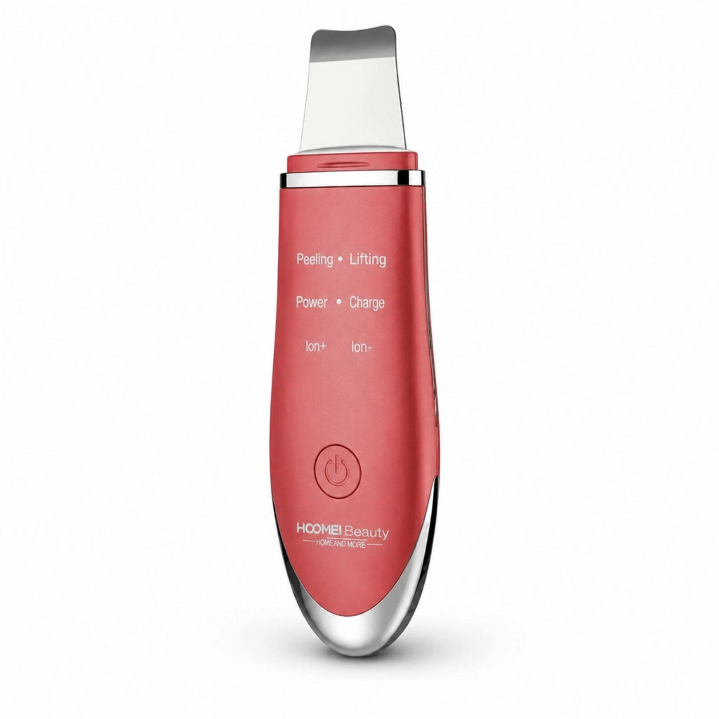 Spatola Ultrasuoni Viso 3 Modalità, Skin Scrubber Ricaricabile con Vibrazione 23-30 kHz, Pulizia Viso, Idratazione e Lifting, Batteria 500 mAh Il Gruppone