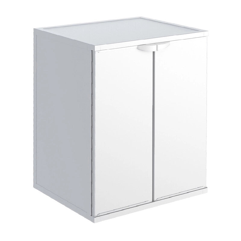 KIT COPRILAVATRICE RESINA CM.64X68X88H B.CO- 1,0 pz