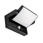 Applique esterna nera PIR LED 3000K 17W IP65 2520lm V-TAC