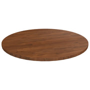 Piano Tavolo Rotondo Marrone Scuro Ã˜50x1,5 cm Rovere Trattatocod mxl 127798