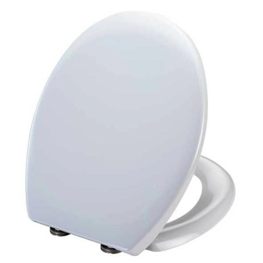 Sedile Copriwater Per Vaso Compatibile Adige Rallentato Bianco Seba - Seba