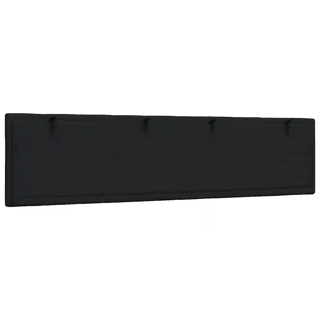 Cuscino Testiera Hanko Nero 200 cm in Tessuto CFW1346342