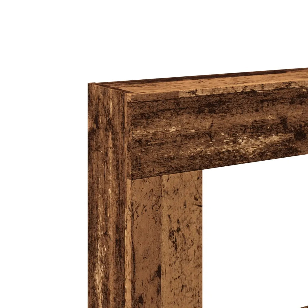 Cornice per Camino Legno Antico 81x18x82 cm in Truciolato CFW8562947