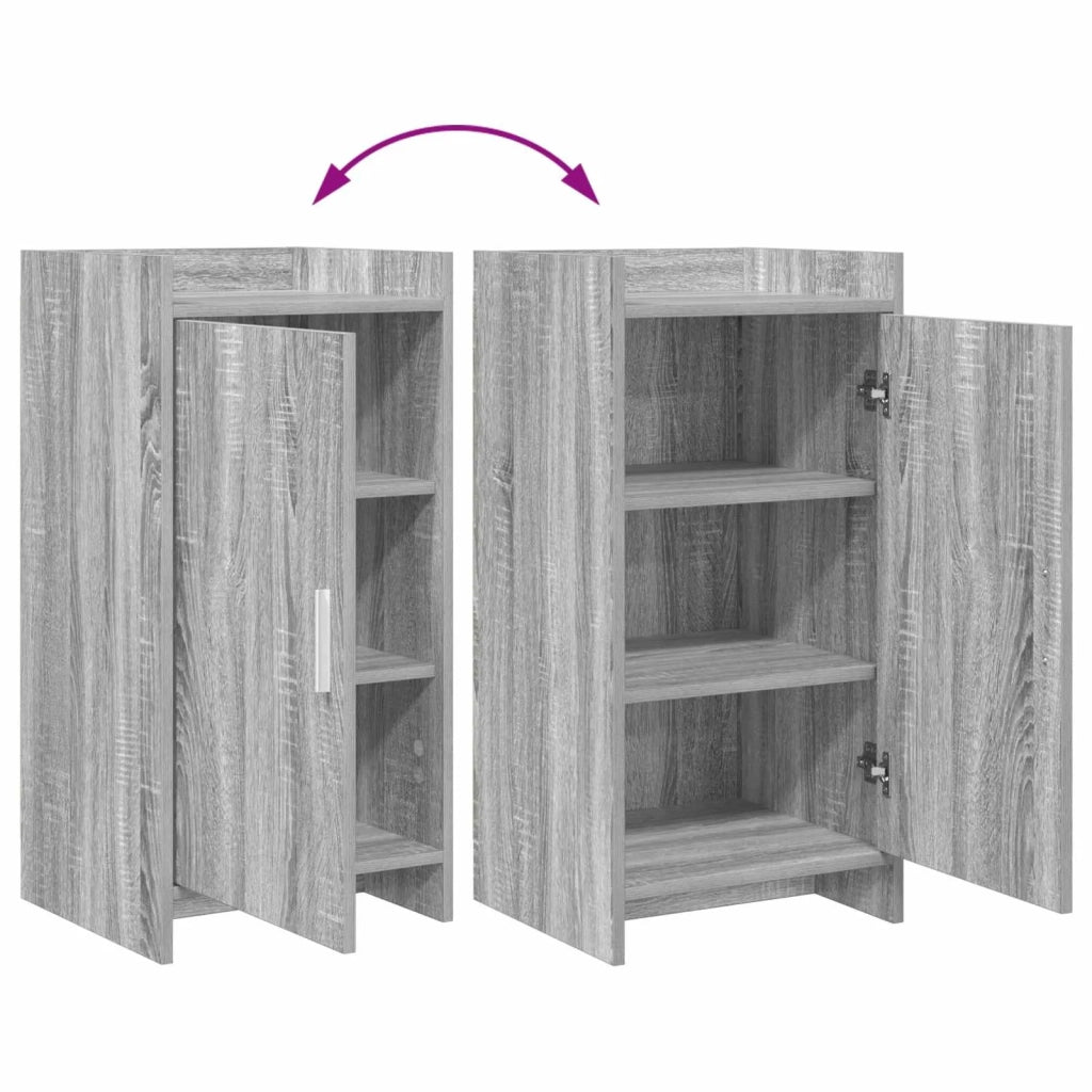 Credenza Sonoma grigio 40 x 36 x 80 cm Legno ingegnerizzato 8011056