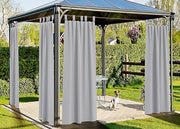 Tenda Gazebo 160x270 Per Esterno Passanti Con Bottoni Springfield Tinto Unita - Springfield - Grigio
