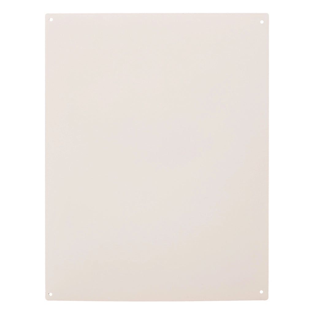 Piastra da parete in metallo arancione 25x33x0,06h