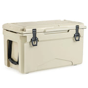 Borsa termica portatile 60 x 33 x 35 cm ideale per campeggio e picnic realizzata in LLDPE marrone chiaro 20_0020114