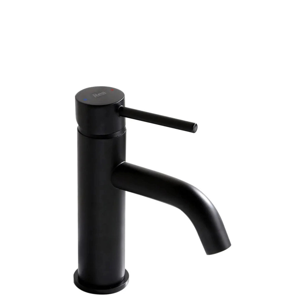 Rubinetto Da Lavabo Rea Lungo Black Low