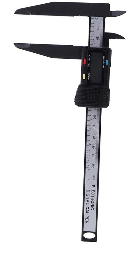 Misure elettroniche digitali a scorrimento 150 mm - 300 mm con canna lunga e grande schermo LCD