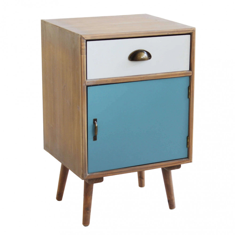 Mobiletto Calgary 40x36,5x64 h cm in Legno Multicolor