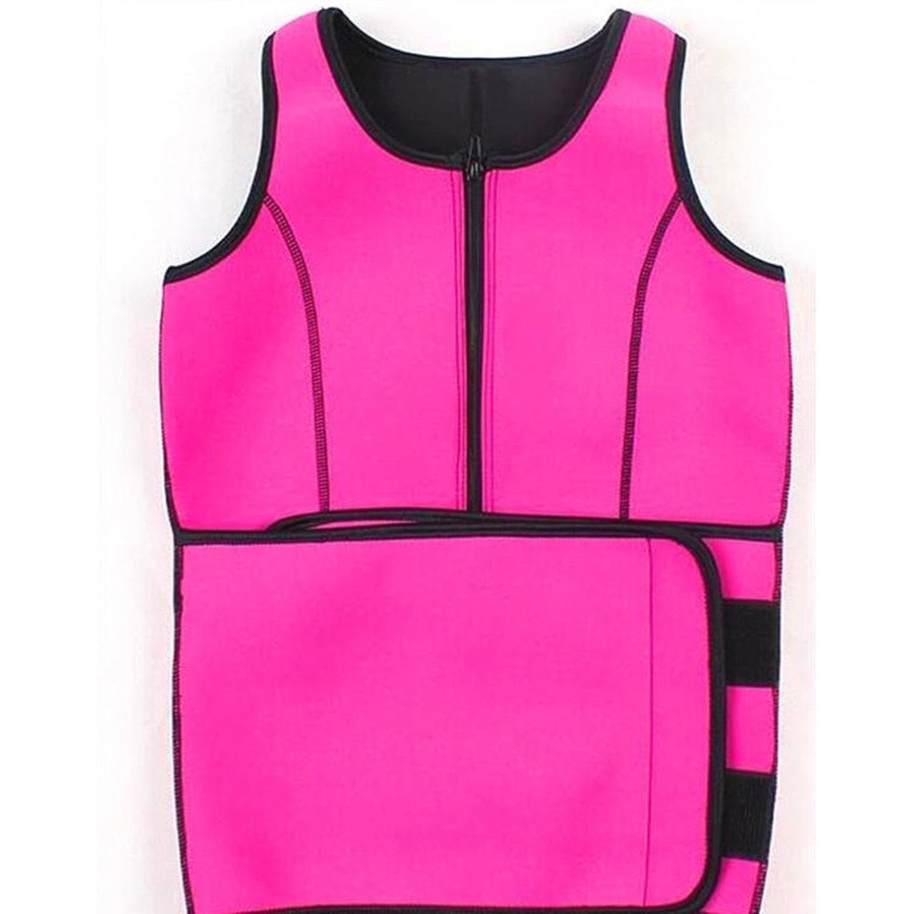 Trade Shop - Canotta Snellente Cami Hot Shapers Fascia Instant Training Maglia Dimagrante -    L