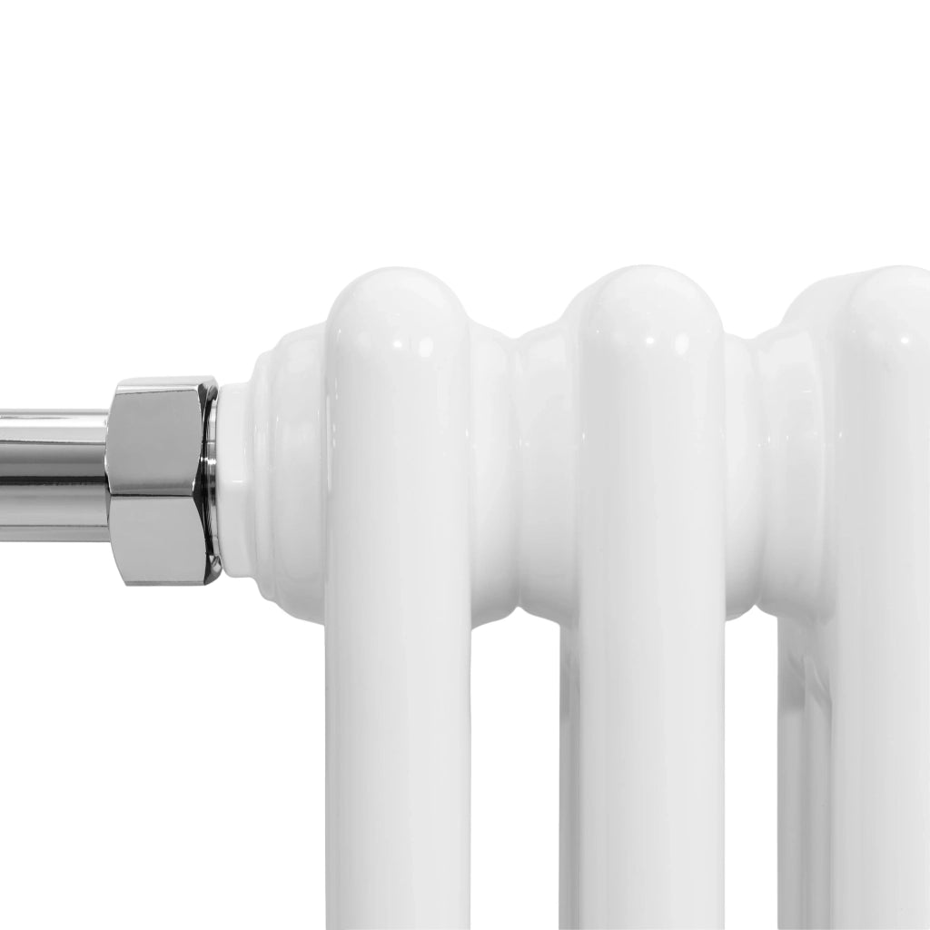 Radiatore Bagno Tradizionale 950x660mm Bianco Cromato Scaldasalviette