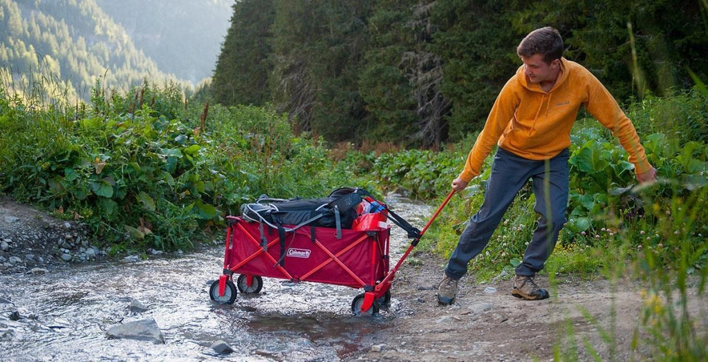 Coleman 2000035214 carrello manuale Rosso