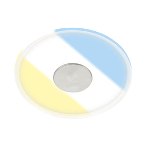 Plafoniera Incasso Verre Metallo Bianco Led Integrato 6W 3000K