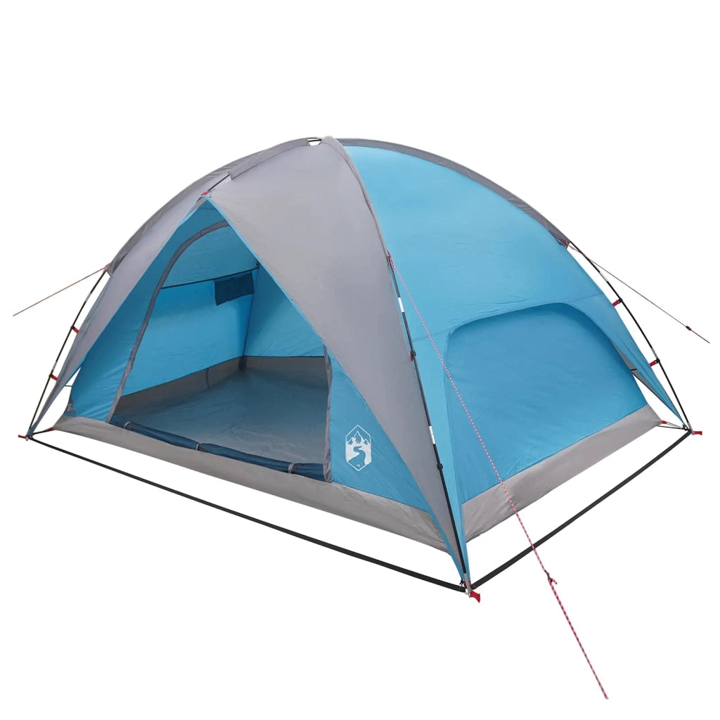 Tenda da campeggio con telo antipioggia impermeabile Cupola Blu 42028531