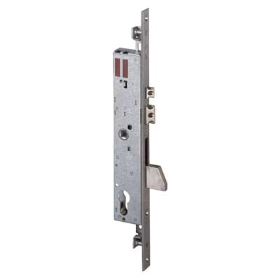 SERRATURA MONTANTE INFILARE ELETTRICA 16225 CISA  B.Q INOX F.MM 22 F.SAGOM M1 TRIPL+SCR+Q8 E.MM 30