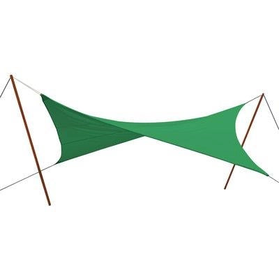VELA OMBREGGIANTE QUADRA STARS  PE VERDE GR/MQ 180 MT 5,0X5,0 + POLIECO