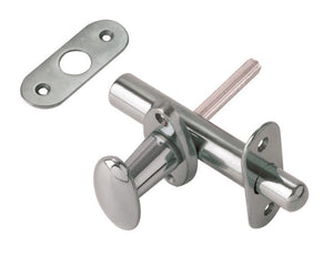 catenaccio a cremagliera con pomolo b.t.mm.80 cromo satinato cod:ferx.7480