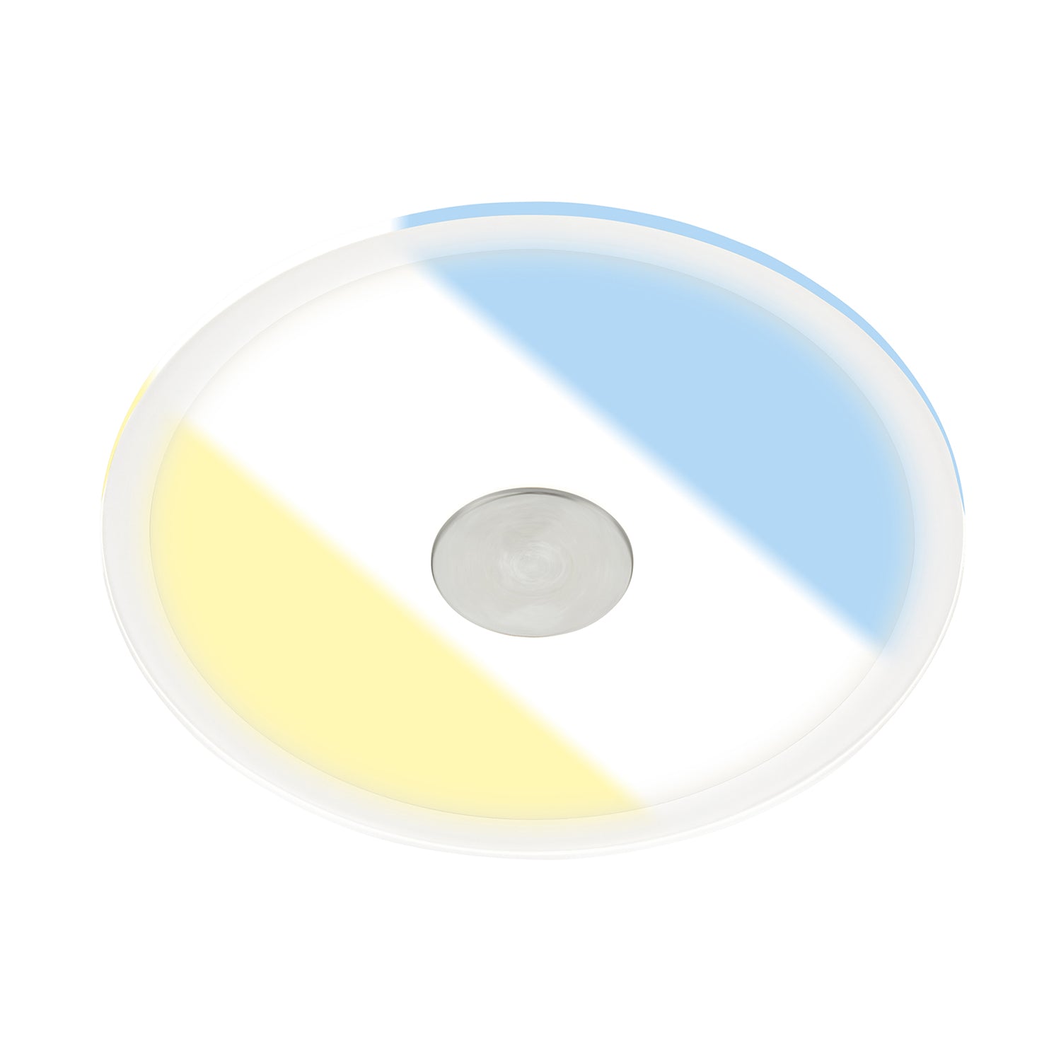 Plafoniera Incasso Verre Metallo Bianco Led Integrato 12W 3000K