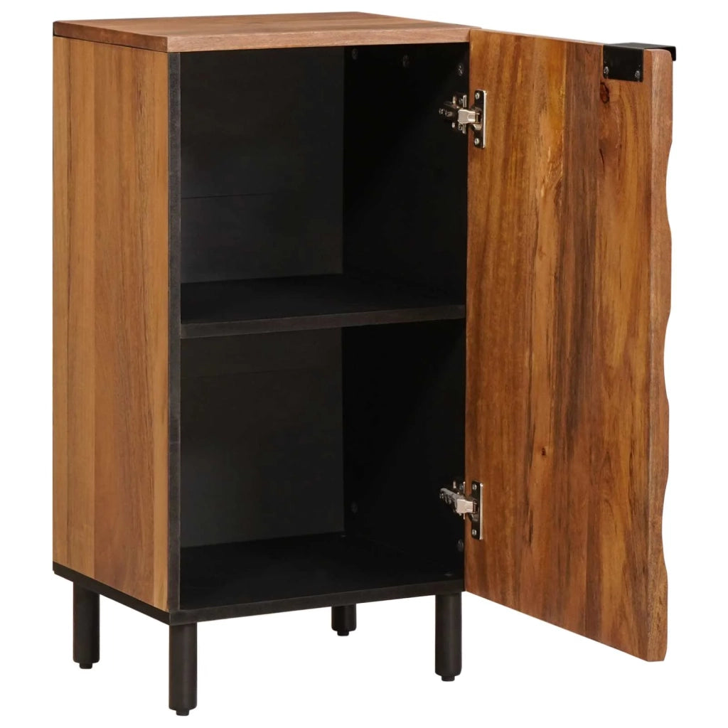 Credenza con porta Finitura Marrone Acacia 40 x 33 x 75 cm 4017924