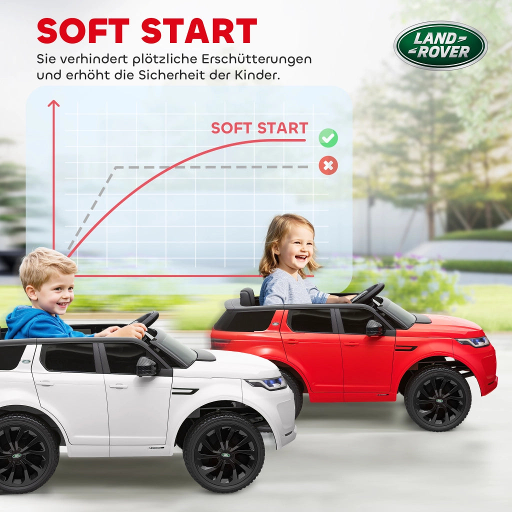 Auto elettrica per bambini con telecomando ¨C zephmum ¨C 12V, LED, rosso