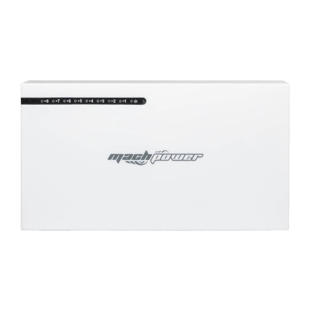 Mach power switch gigabit ethernet desktop non gestito per rete domestica e ufficio *** numero posti 8 porte, confezi...