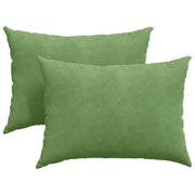 Cuscini da Divano 2 pz | Cuscini per sedie Verde chiaro 70 x 50 cm