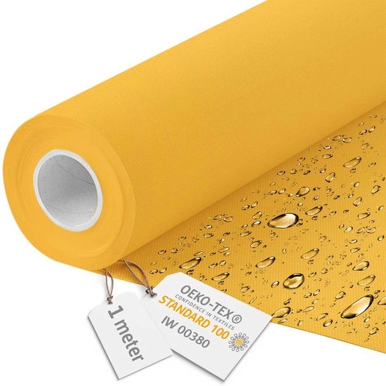 Tela Acquaparante per Mobili - Tela Acquaparante 160 cm larga - Tela Acquaparante 220 g/m2 600D - Tela Acquaparante Acquaparante per metro Mango 1M