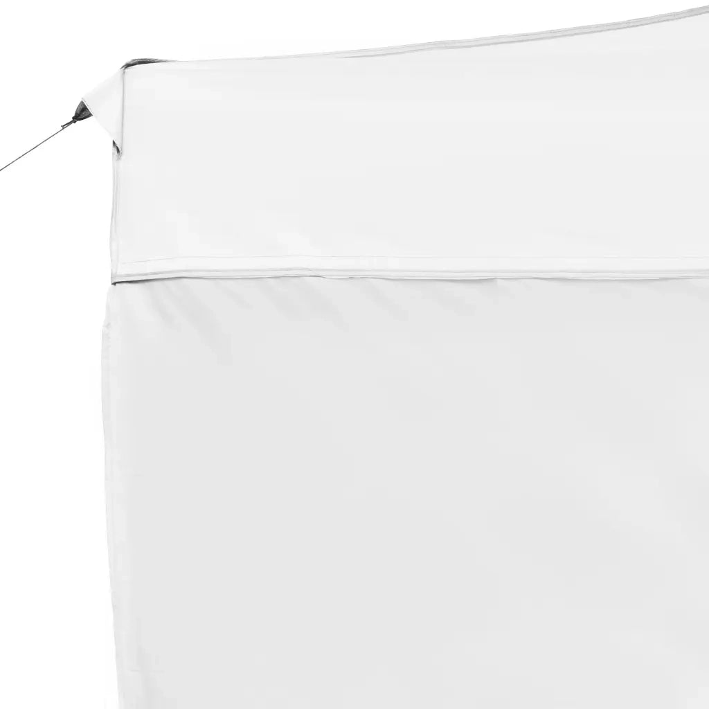 Gazebo Professionale Pieghevole Alluminio Pareti 4,5x3m Bianco 45500