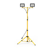 Faro LED su treppiede 2x50W 4000K IP44 Bobby Eko-Light