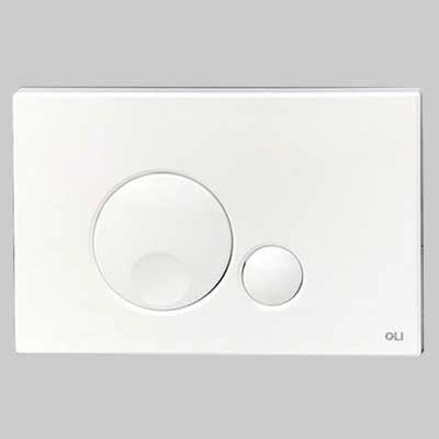 PLACCA DI COMANDO GLOBE DOPPIO TASTO  GRIGIA     OLIVER INTERNATIONAL