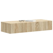 Tavolino da Parete Laterale | Tavolo laterale | Tavolino Rovere Sonoma 87,5 x 34,5 x 17 cm