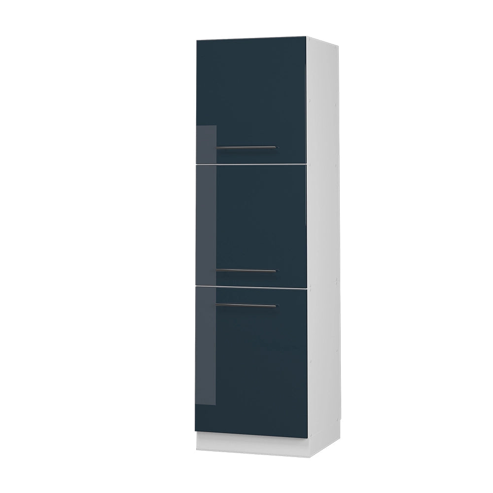 Vicco Mobile per forno da incasso Blu scuro lucido 60 cm