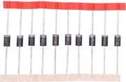 50 pezzi di diodi Schottky Rectifier - Pack of 50 - 3A 100V DO-201AD (DO-27) Axiale