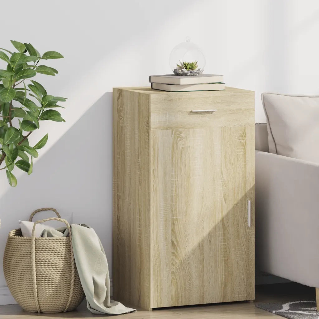 Credenza | Madia | Buffet da pranzo | Armadio da pranzo Rovere Sonoma 50x42,5x93 cm in Legno Multistrato