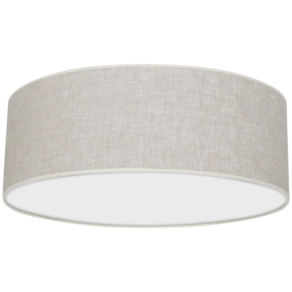 Plafoniera soffitto Milagro LINO 3xE27 lino bianca 50cm