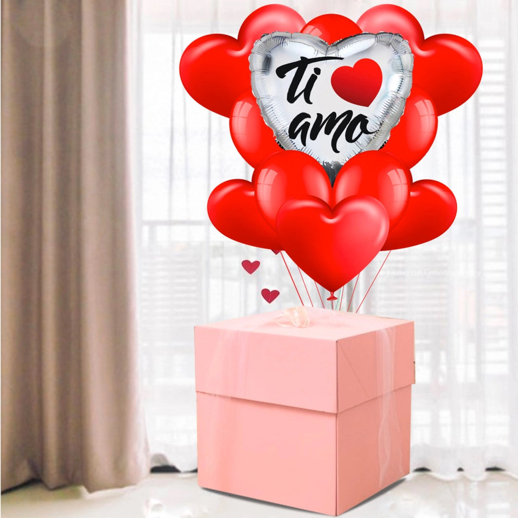 Nonsoloinformatica Bouquet Palloncini Cuore XXL