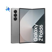 Samsung galaxy z fold6 smartphone ai, 1tb, ram 12gb, display 6,3"/7,6" dynamic amoled 2x, silver shadow - F956BZSNE