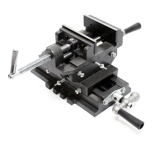 Morsa a croce per trapano 75mm Morsa a 2 assi X-Y per macchine trapani a colonna