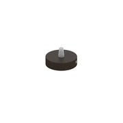 Rosone Serracavo Esterno Metallo Marrone 1 Foro D8Cm