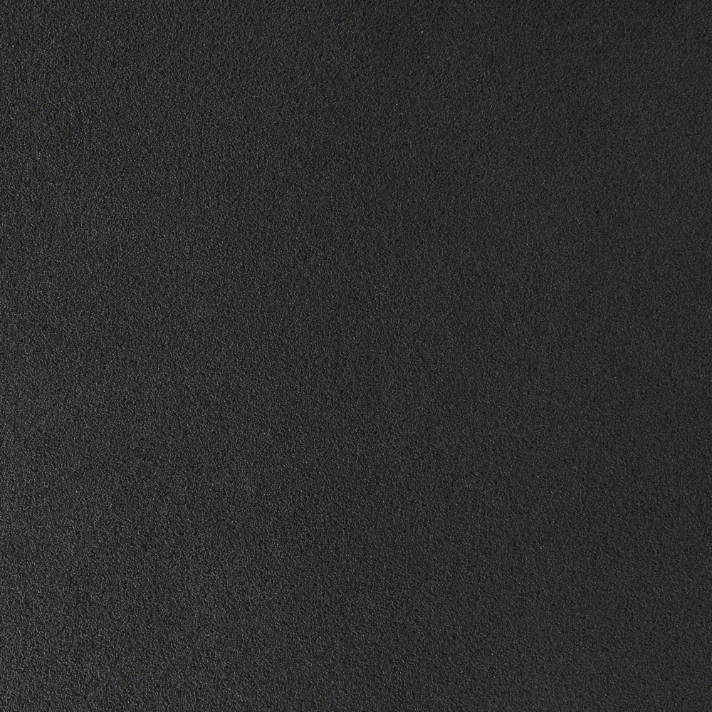 Set di 2 sedie da bar in plastica nera moderna resistente alle intemperie per uso interno ed esterno