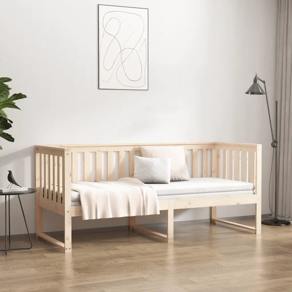 Dormeuse senza Materasso 80x200 cm in Legno Massello di Pino 820876